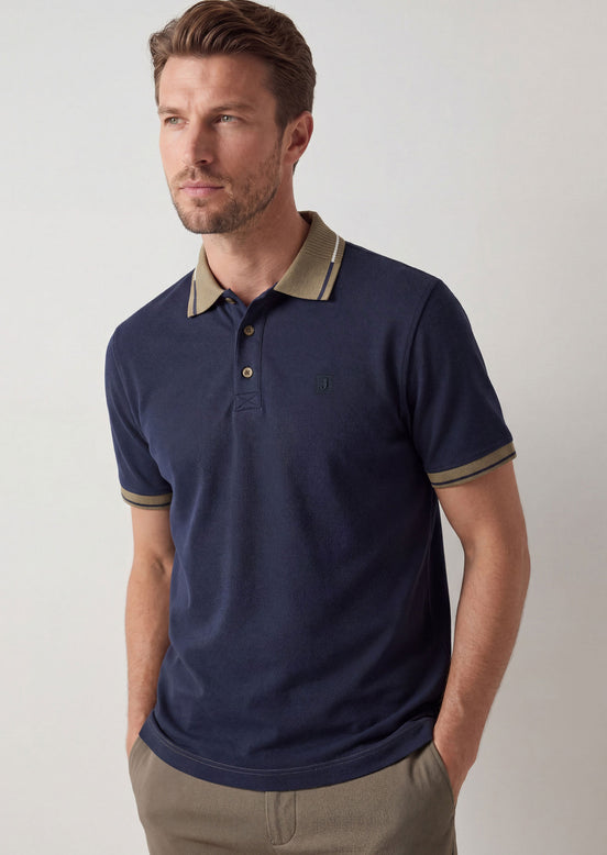 Navy Polo T-Shirt
