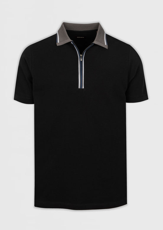 Black Polo T-Shirt