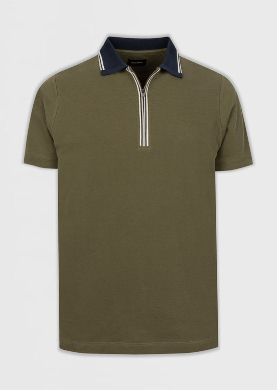 Khaki Polo T-Shirt