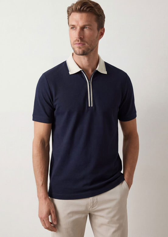 Navy Polo T-Shirt