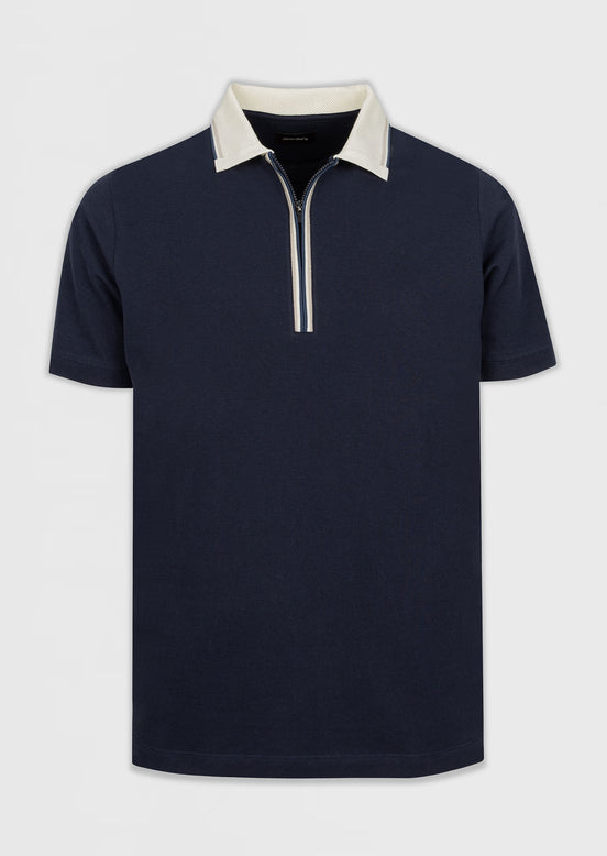 Navy Polo T-Shirt