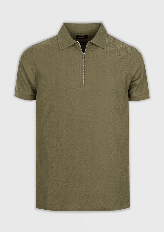 Khaki Polo T-Shirt