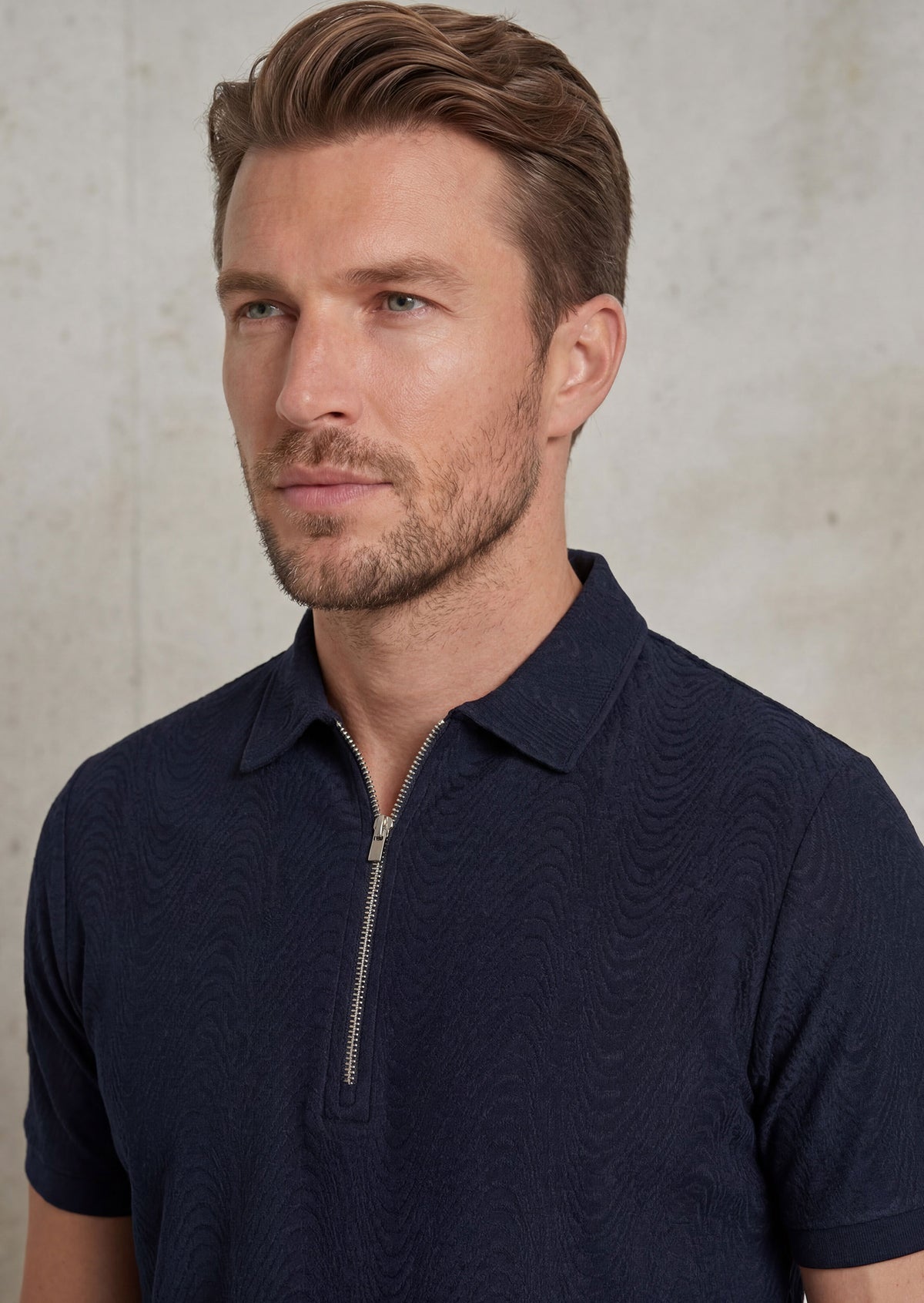 Navy Polo T-Shirt