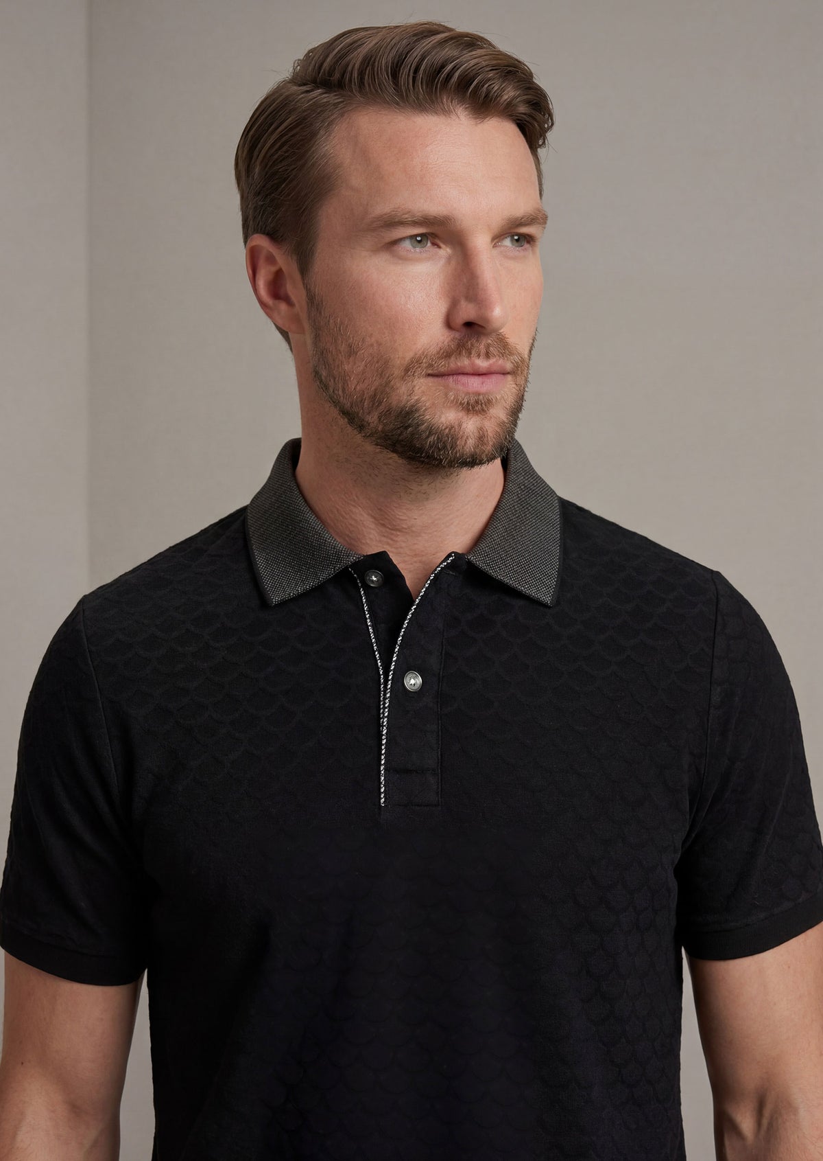 Black Polo T-Shirt