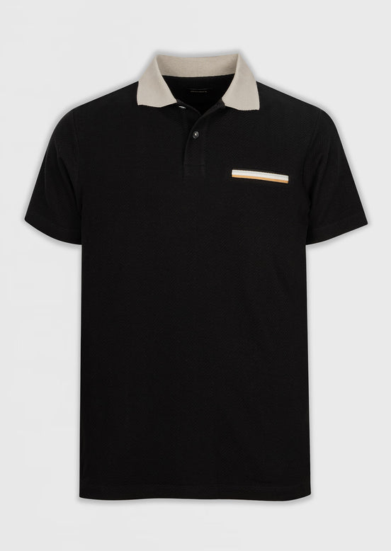 Black Polo T-Shirt