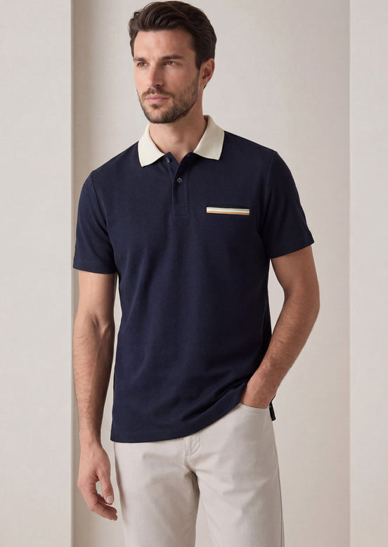 Navy Polo T-Shirt