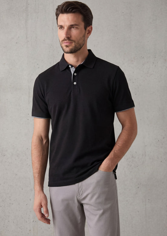 Black Polo T-Shirt