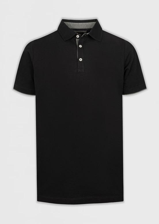 Black Polo T-Shirt