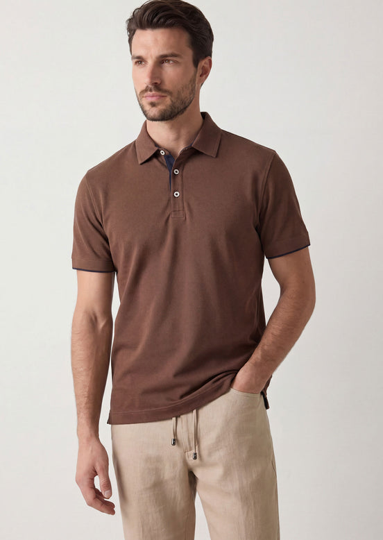 Brown Polo T-Shirt