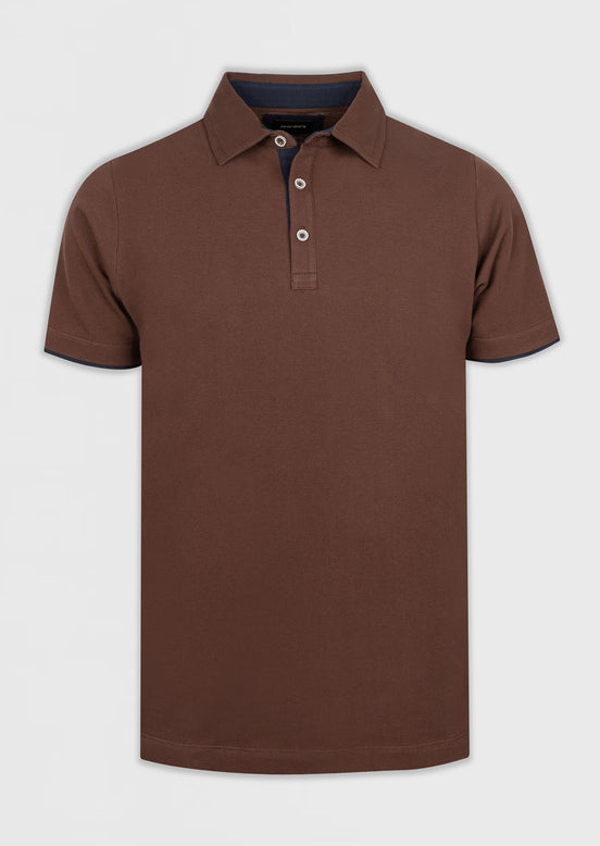 Brown Polo T-Shirt