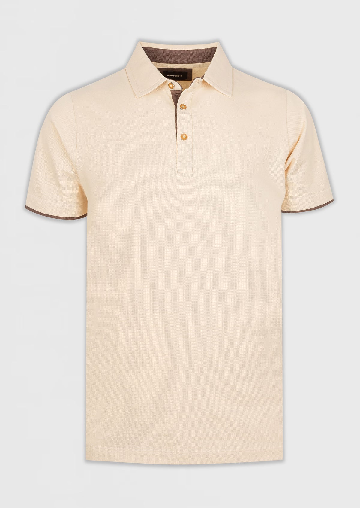 Beige Polo T-Shirt
