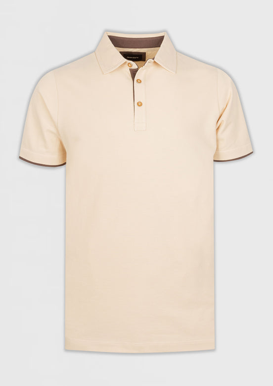 Beige Polo T-Shirt