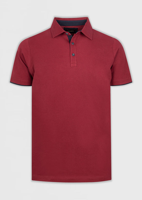 Burgundy Polo T-Shirt