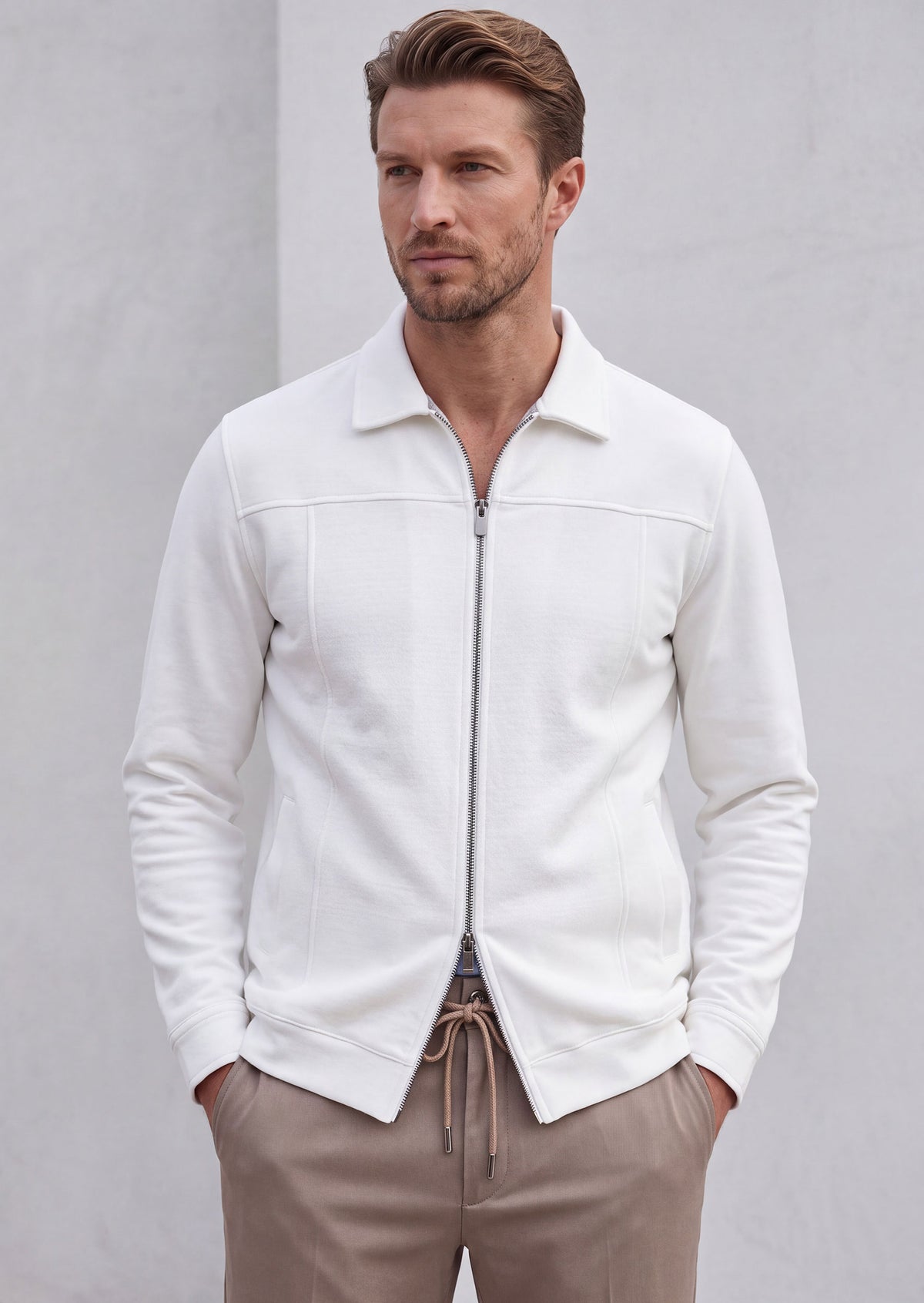 White Sweatshirt