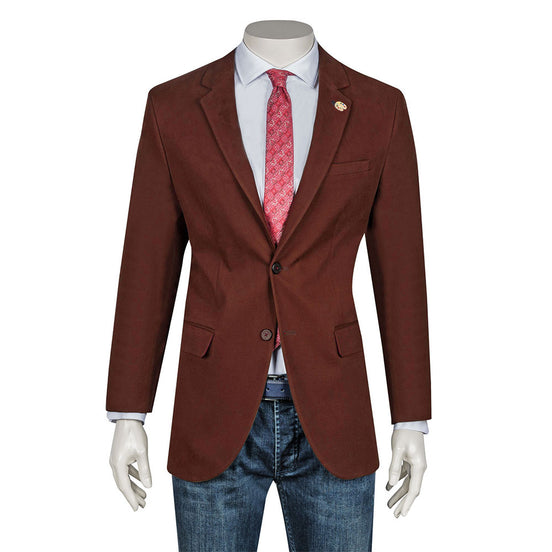 Burgundy Blazer