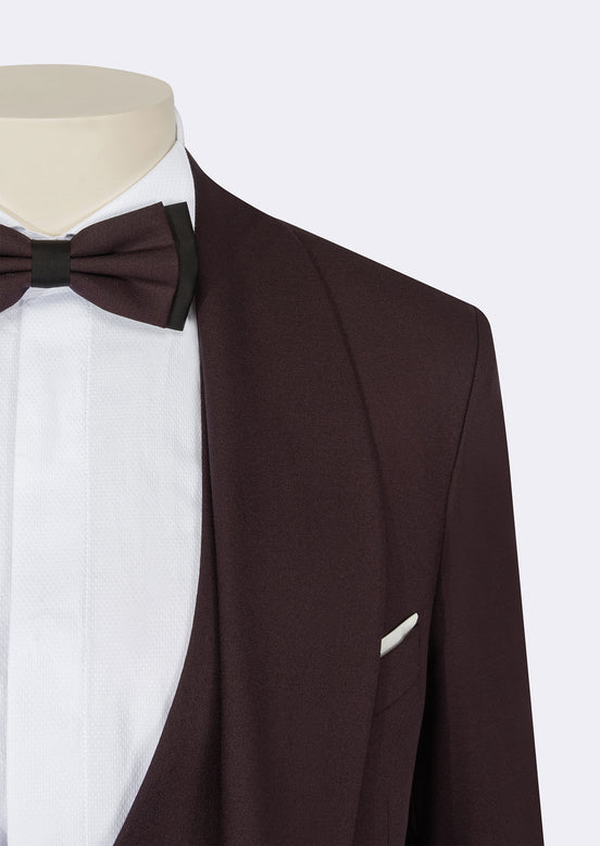 Burgundy Tuxedo