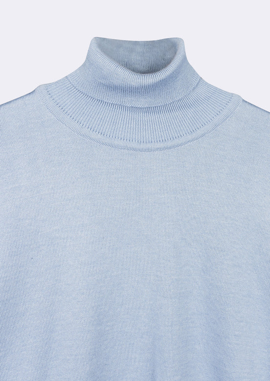 Melange Blue Knitwear