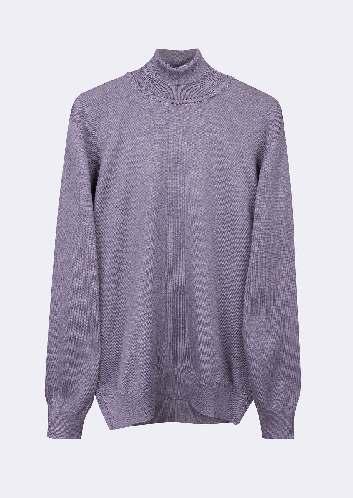 Purple Melange Knitwear