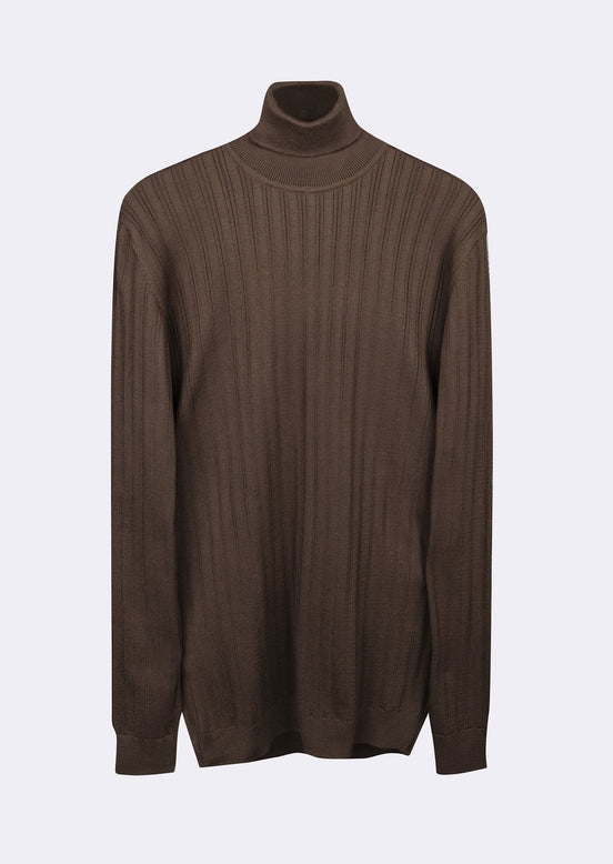 Brown Knitwear