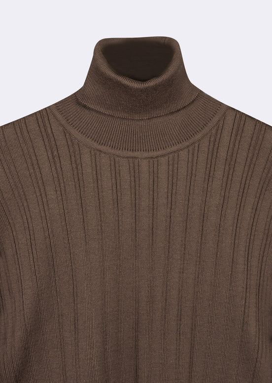 Brown Knitwear