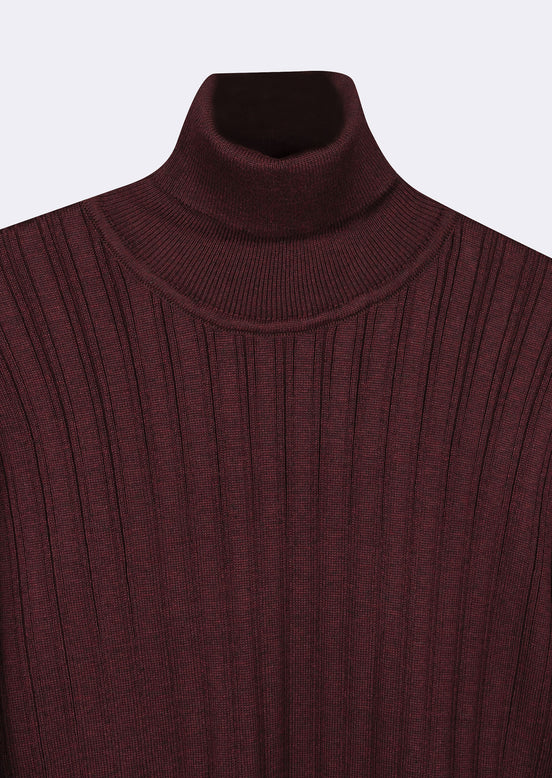 Dark Burgundy Knitwear