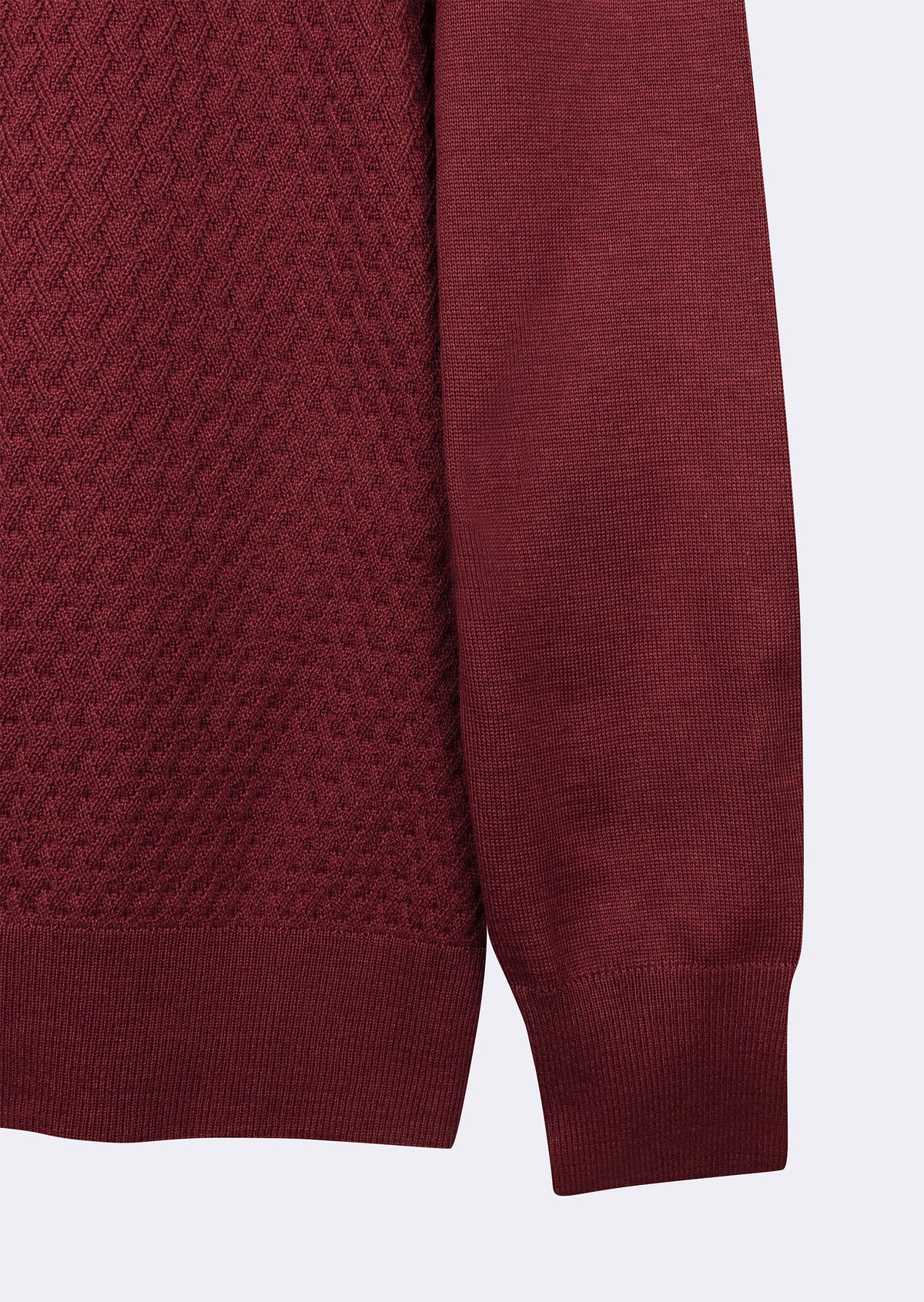 Dark Burgundy Knitwear