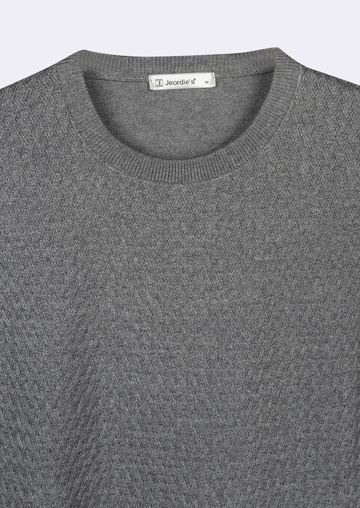 Dark Grey Melange Knitwear