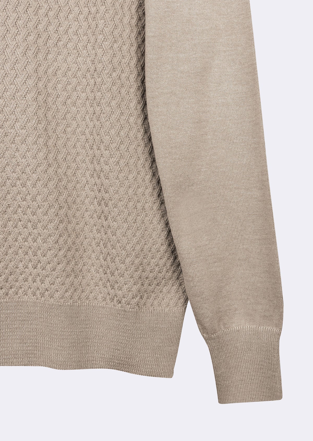Stone Melange Knitwear