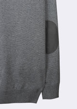 Dark Grey Melange Knitwear