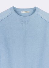 Melange Blue Knitwear