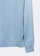 Melange Blue Knitwear