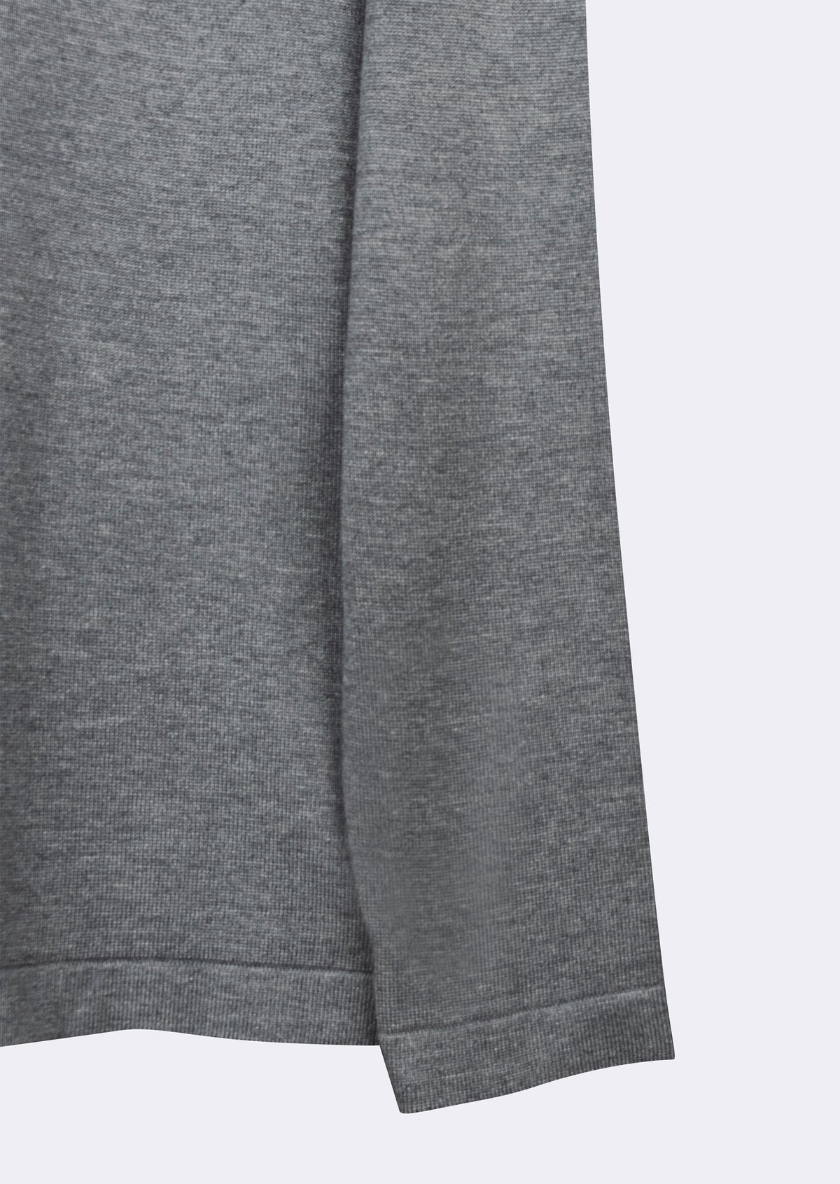 Dark Grey Melange Knitwear
