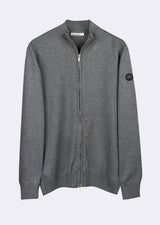 Dark Grey Melange Knitwear