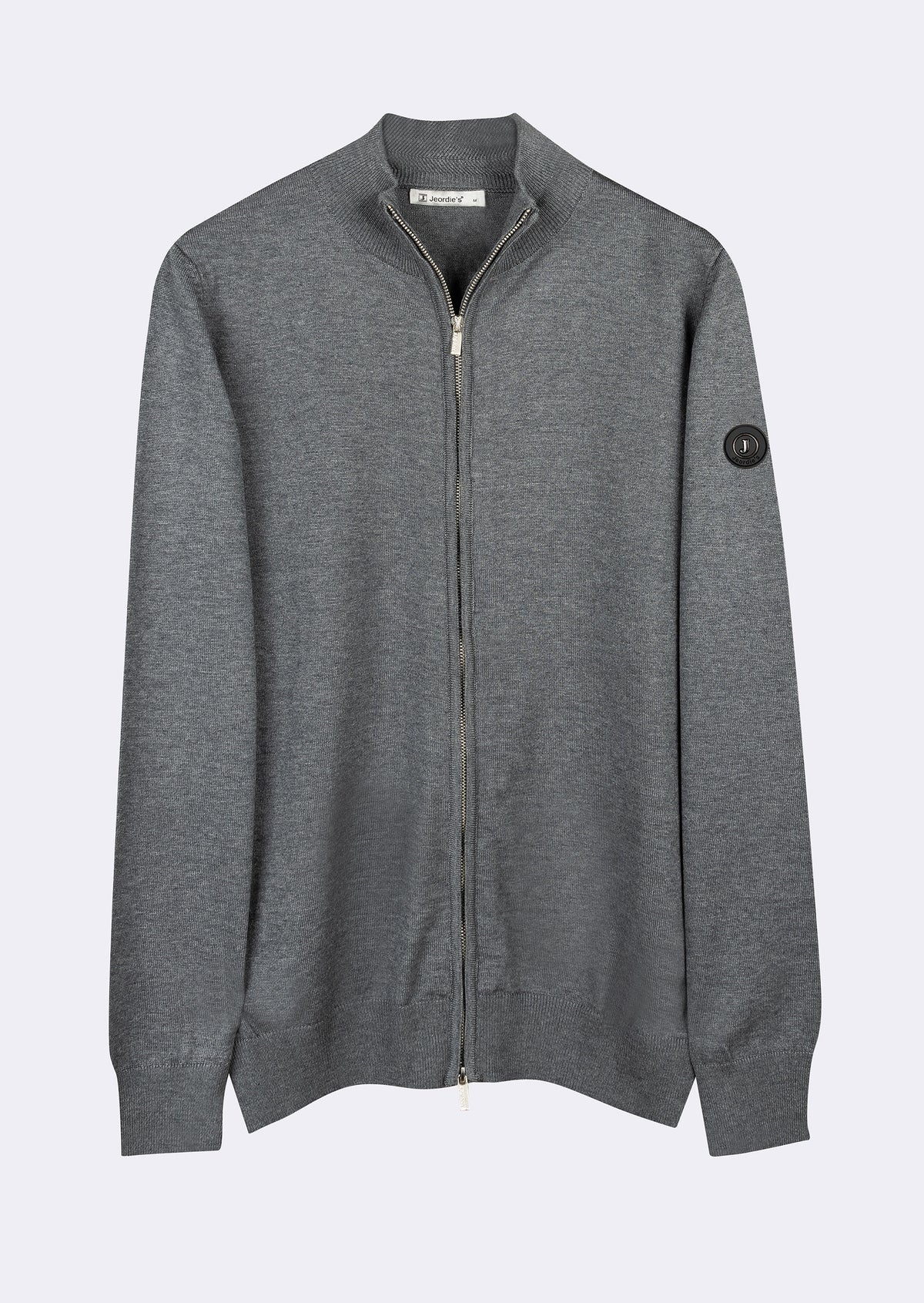 Dark Grey Melange Knitwear