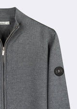 Dark Grey Melange Knitwear