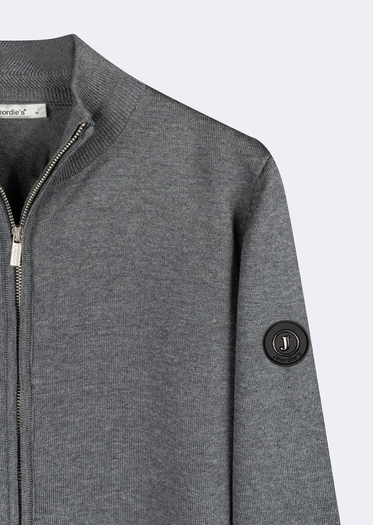 Dark Grey Melange Knitwear