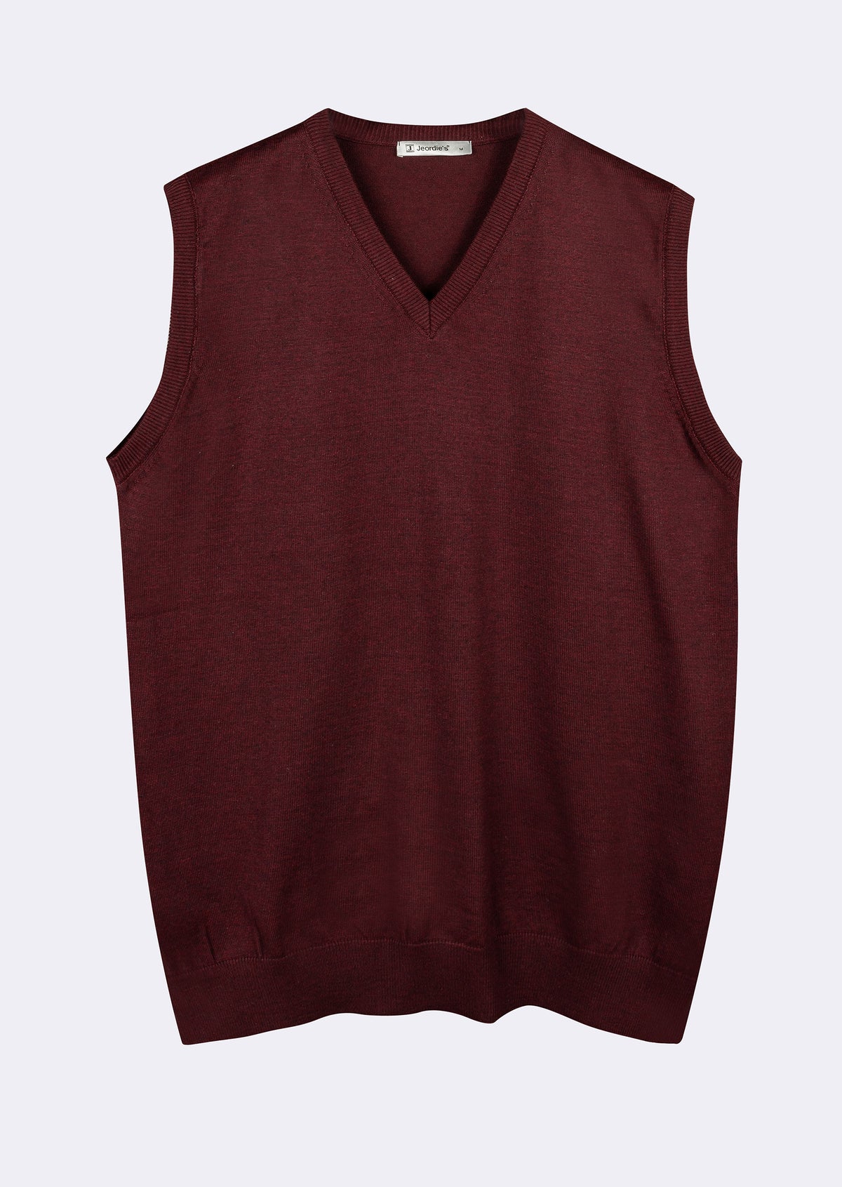 Dark Burgundy Melange Knitwear