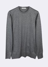 Dark Grey Melange Knitwear