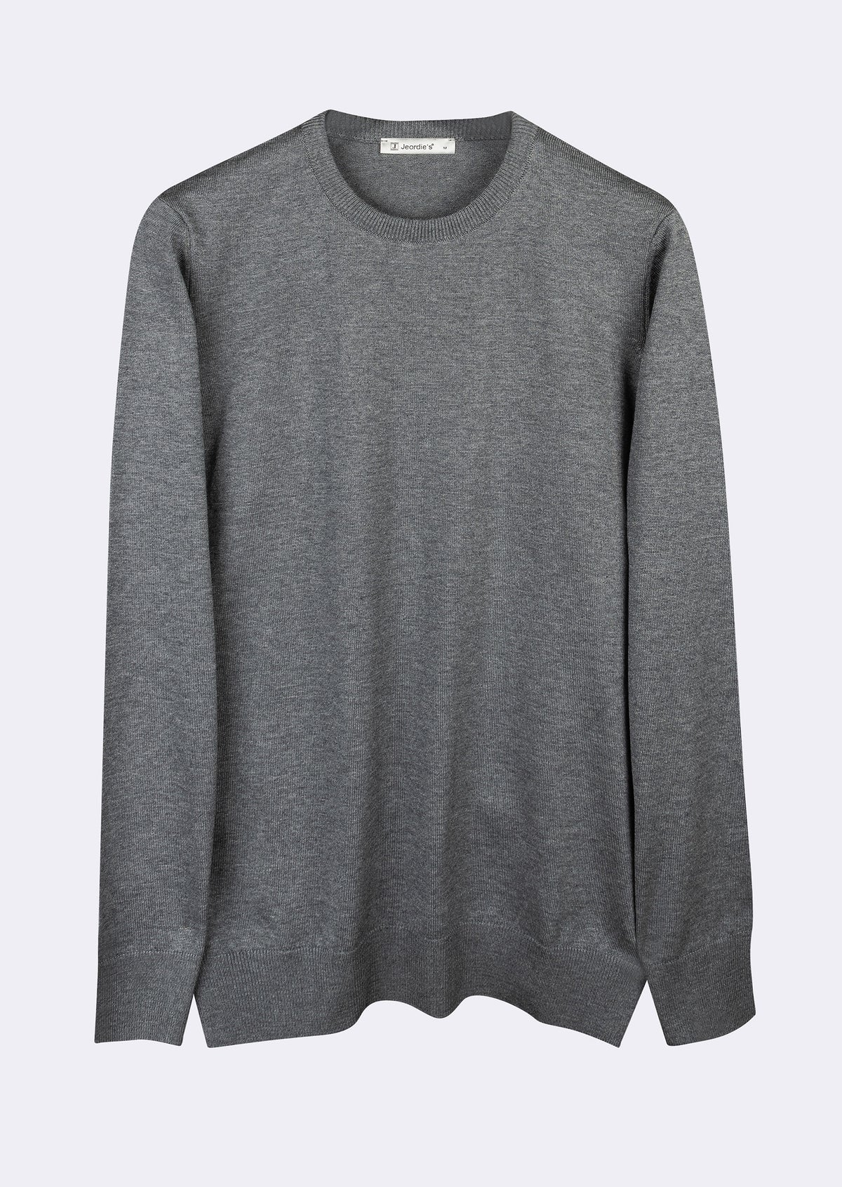 Dark Grey Melange Knitwear