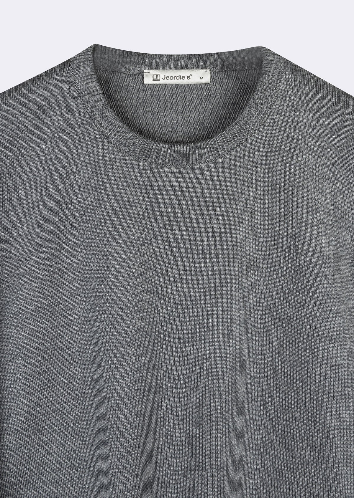 Dark Grey Melange Knitwear