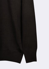 Black Knitwear