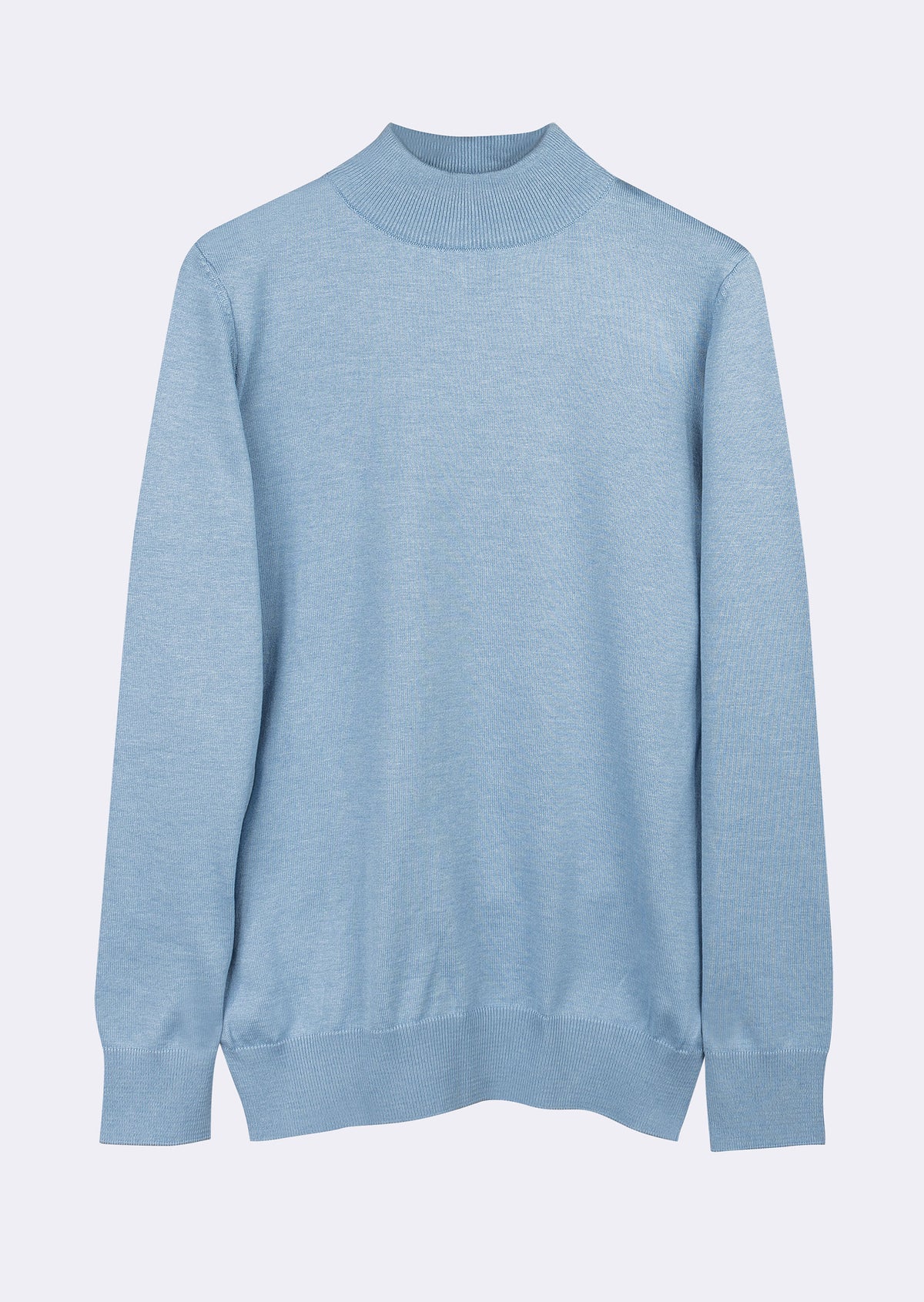 Melange Blue Knitwear