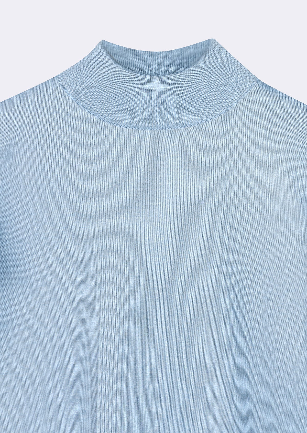 Melange Blue Knitwear