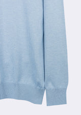 Melange Blue Knitwear
