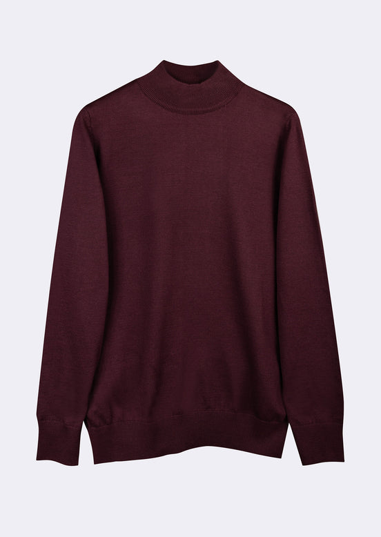 Dark Purple Knitwear