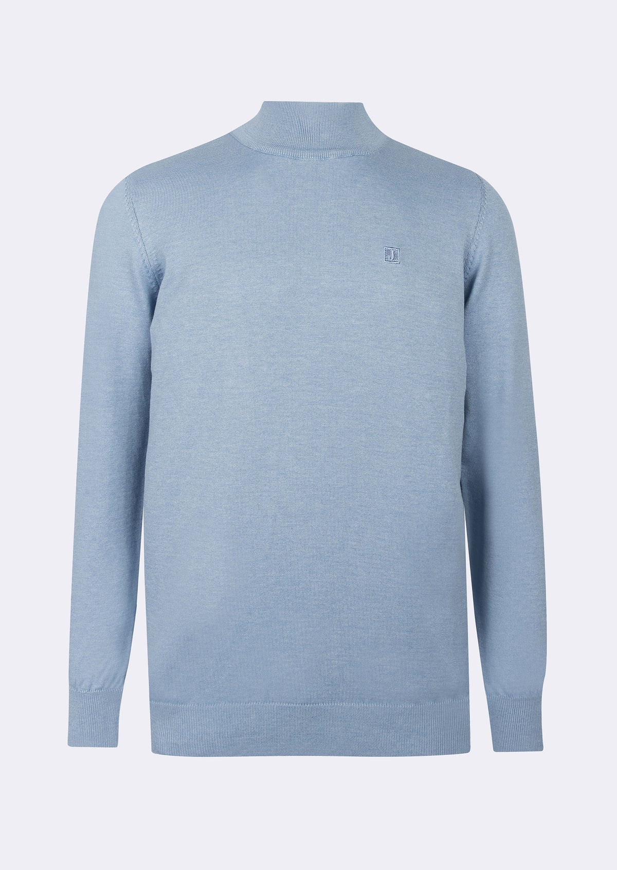 Melange Blue Knitwear