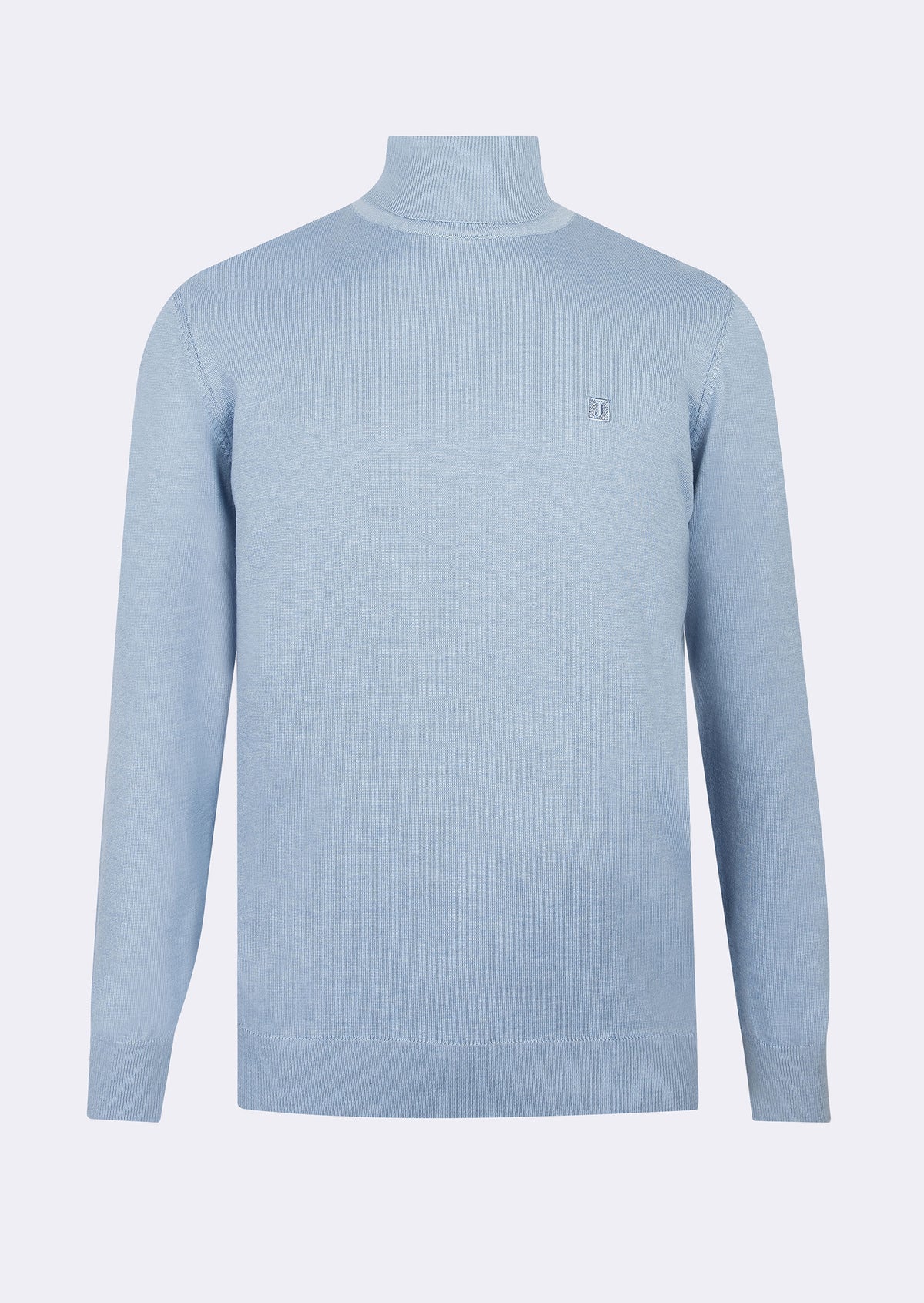 Melange Blue Knitwear
