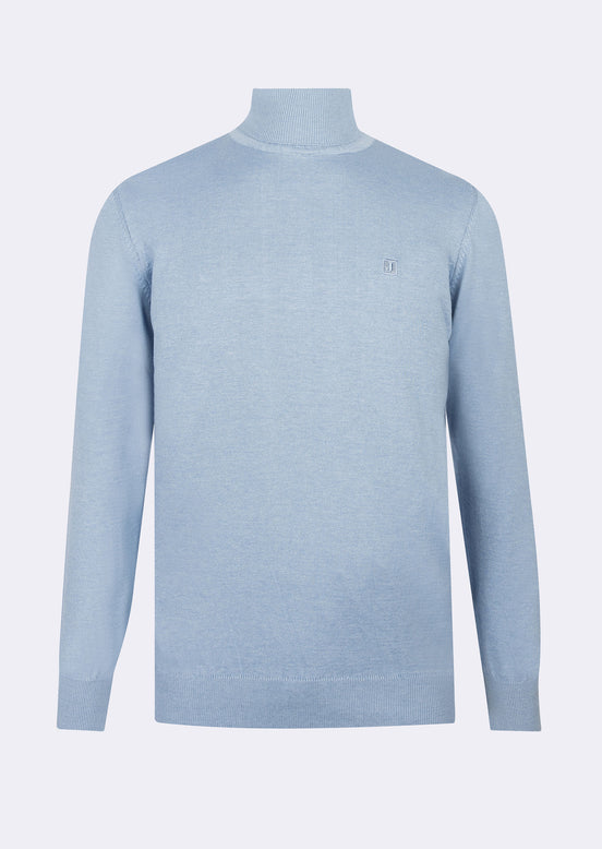 Melange Blue Knitwear