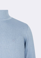 Melange Blue Knitwear