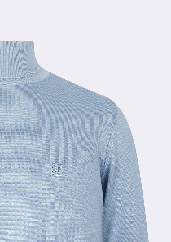 Melange Blue Knitwear
